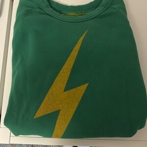 Green aviator nation crewneck